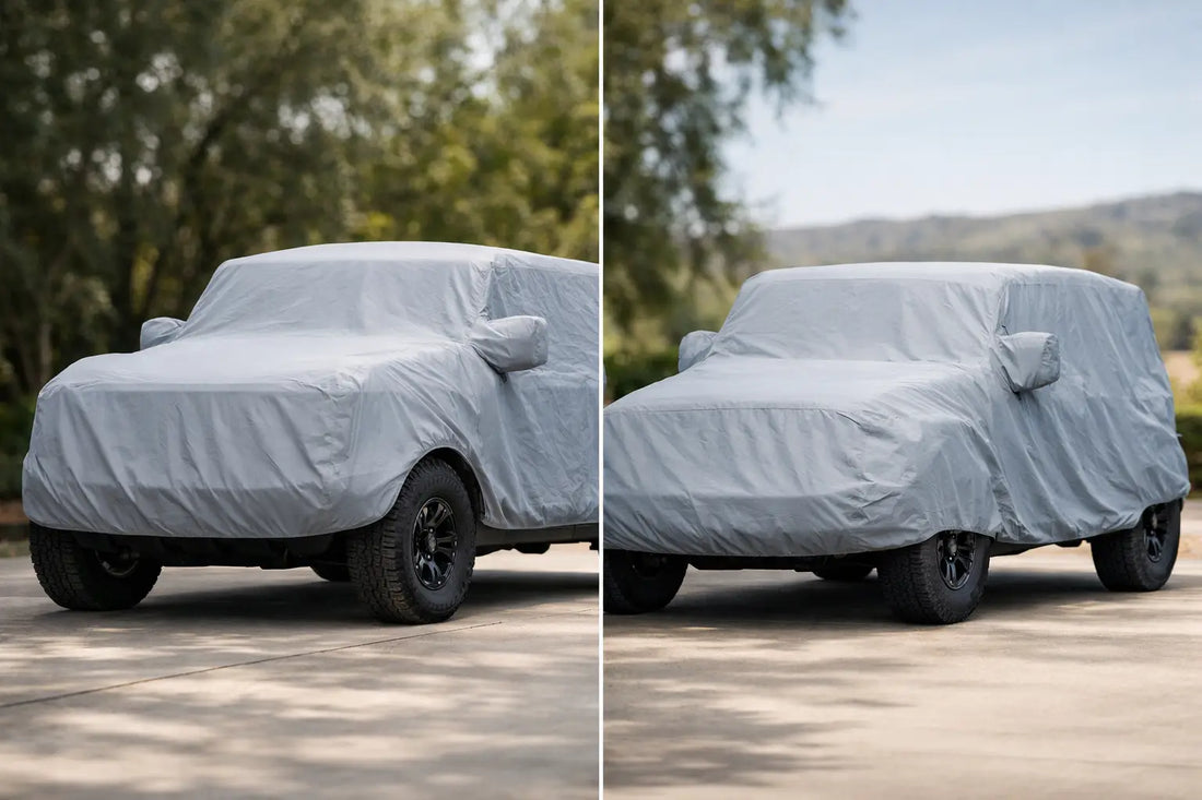 Bronco Cover vs Jeep Cover: What Actually Fits?