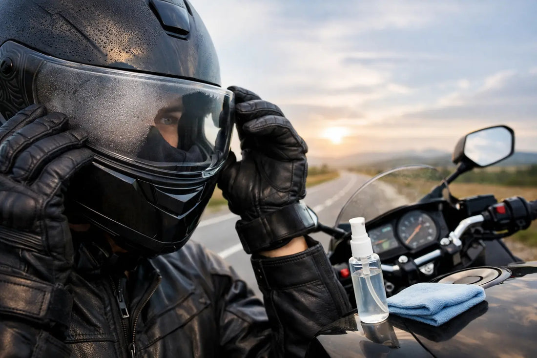 Helmet Visor Fogging Stops With These Road Fixes