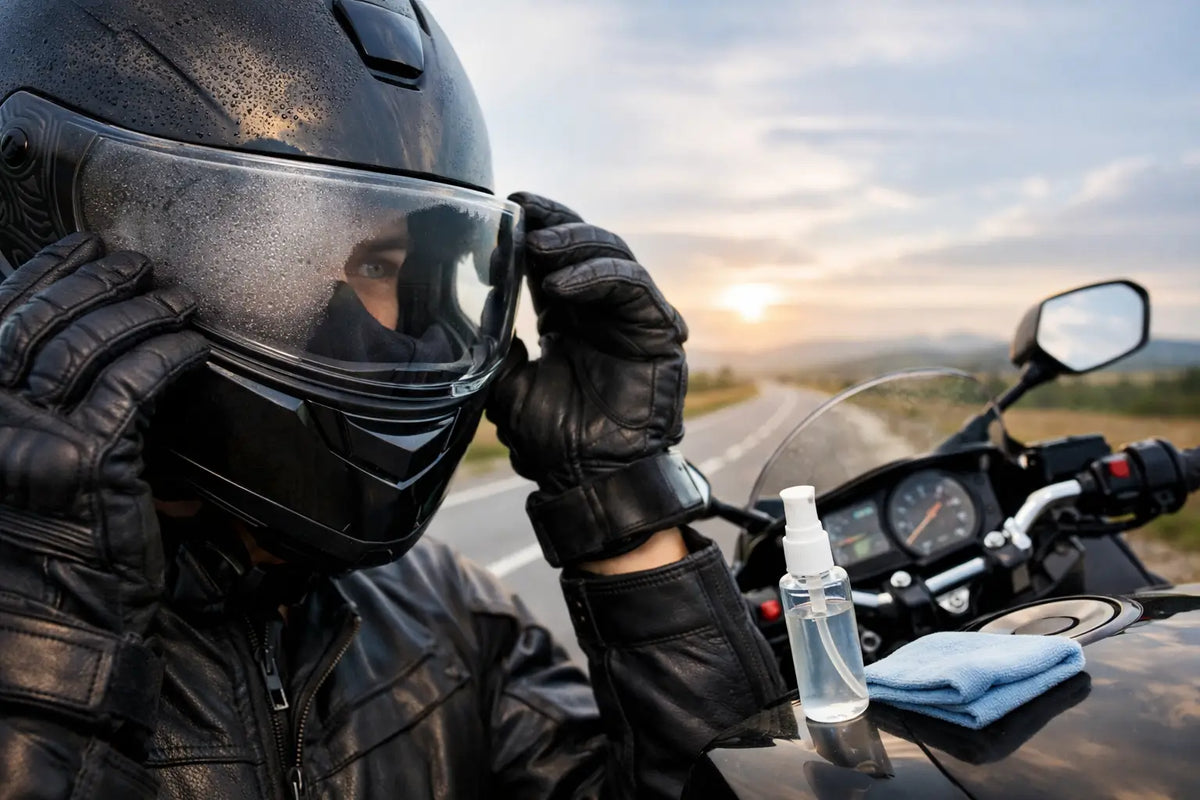 Helmet Visor Fogging Stops With These Road Fixes