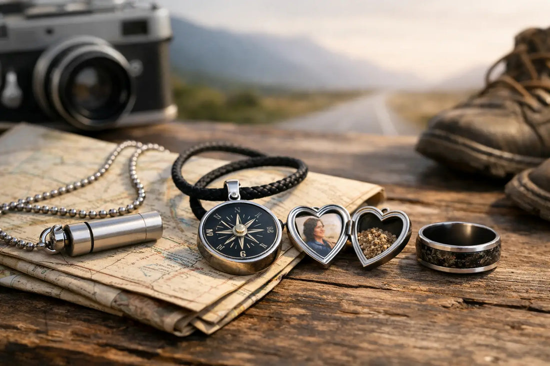 Men's Keepsake Jewelry That Carries the Miles