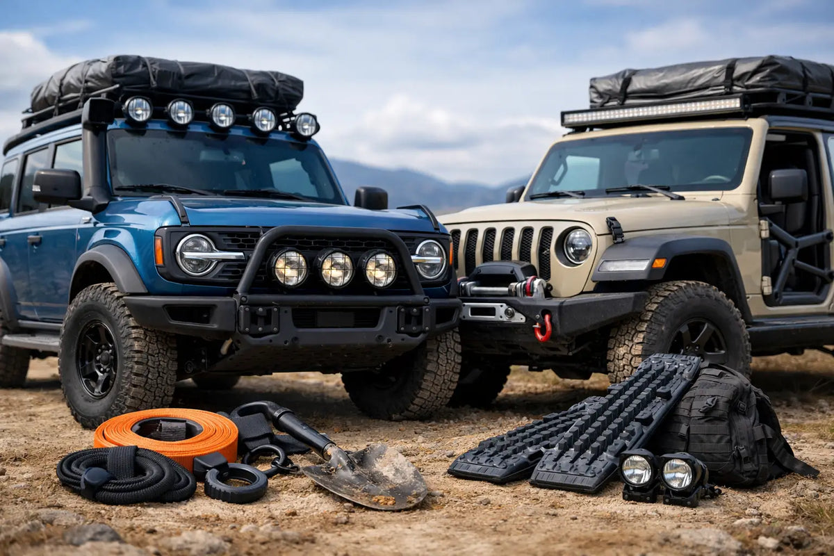 Bronco Accessories vs Jeep Accessories Compared