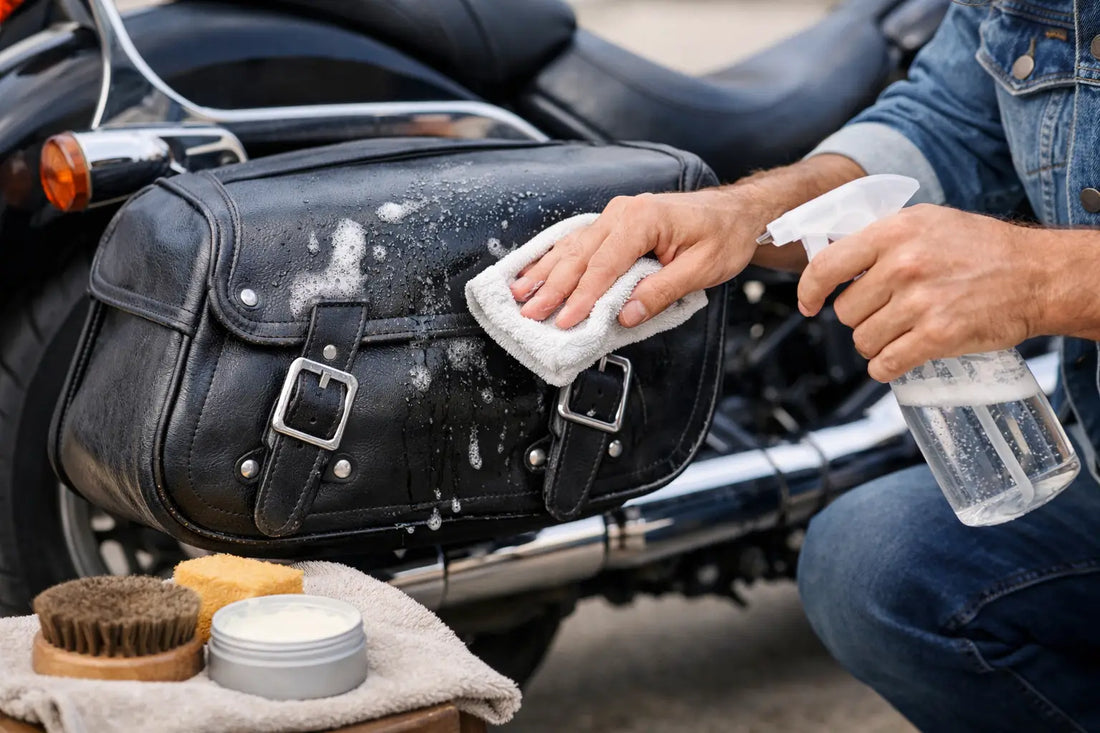 How to Clean Leather Saddlebags Without Damage