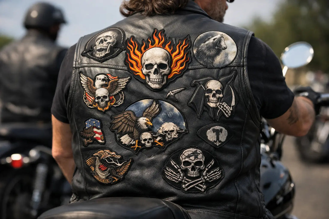 Best Biker Patches for Vests That Mean Something