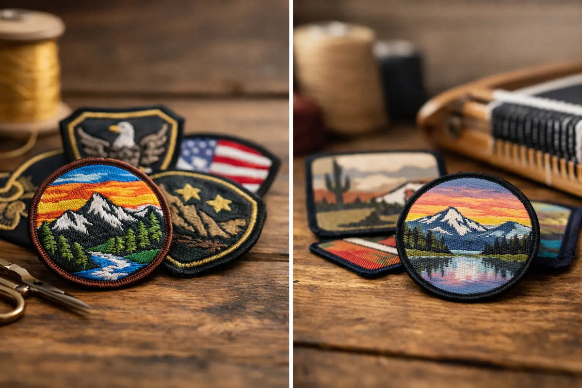 Embroidered Versus Woven Patches: Which Fits?