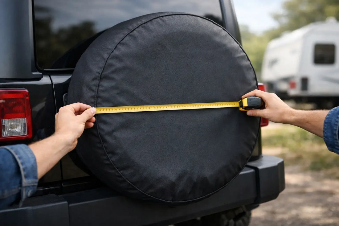 How to Measure Tire Covers for a Secure Fit