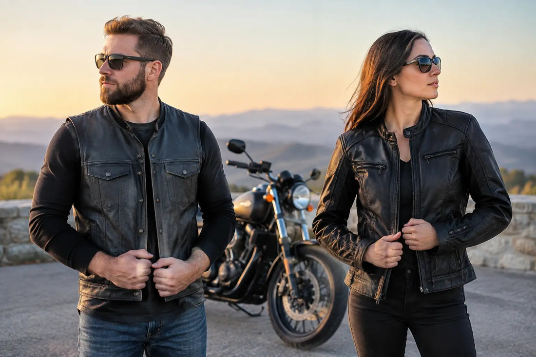 Motorcycle Vest Versus Jacket for Real Riders