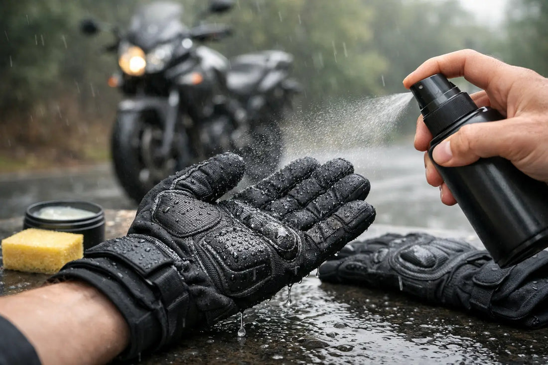 How to Waterproof Riding Gloves for Wet Roads
