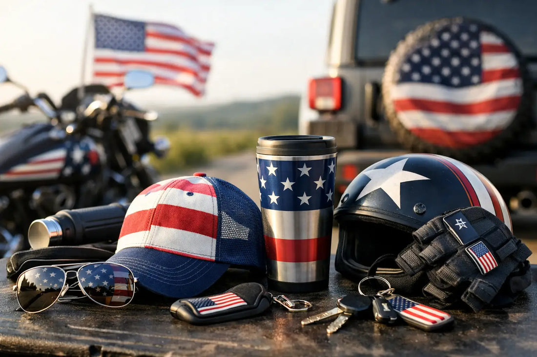 12 Patriotic Accessory Examples Built for the Road
