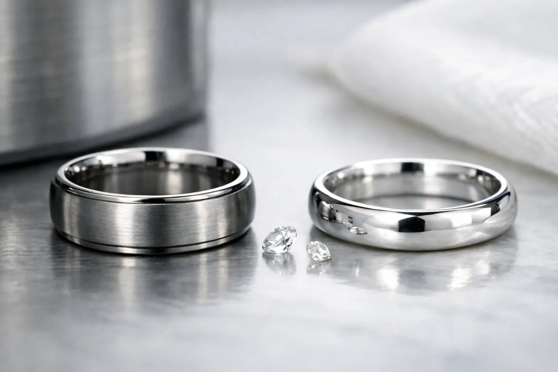 Stainless Steel vs Silver Rings