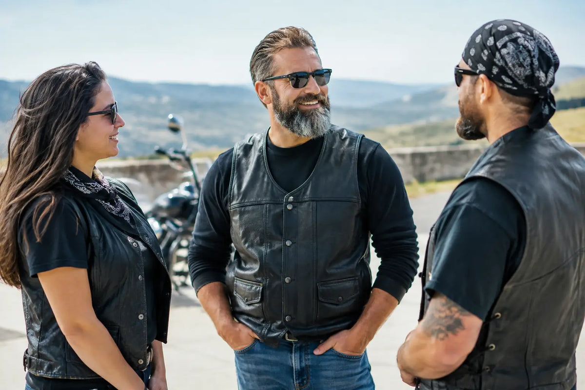 A Straightforward Guide to Biker Vest Etiquette