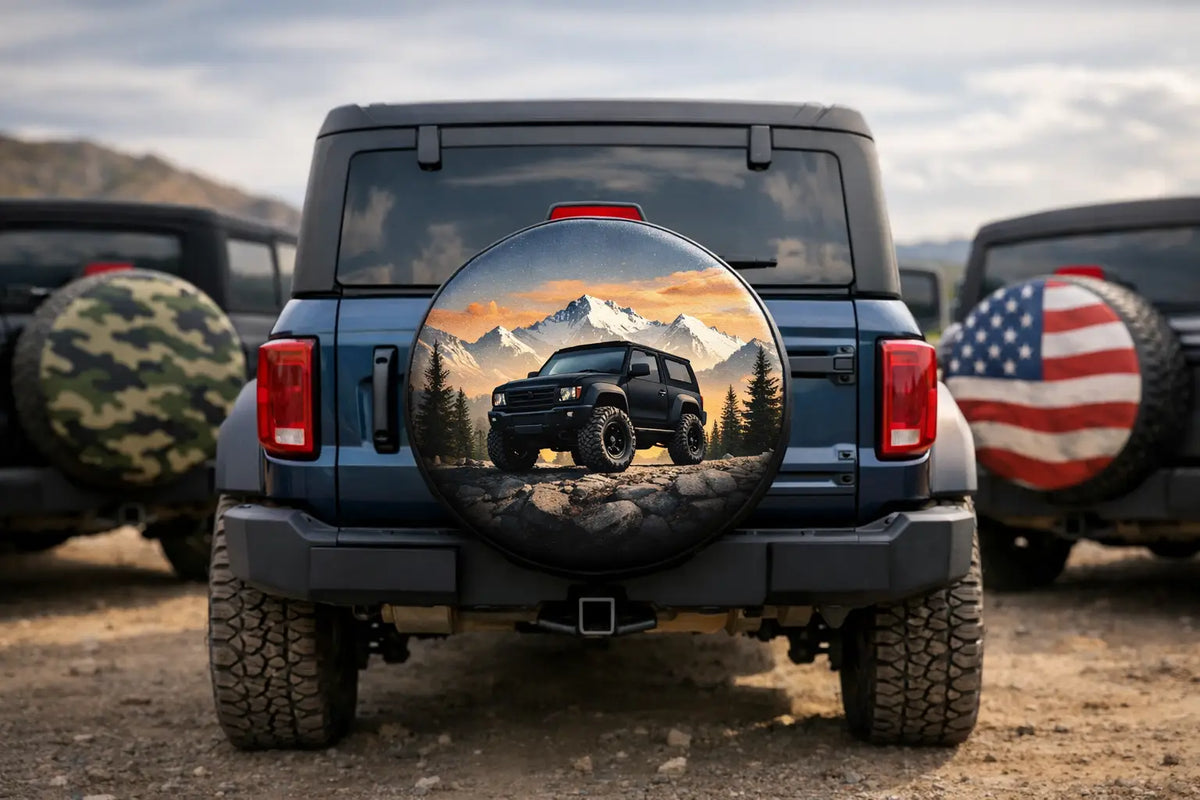 Bronco Spare Tire Covers That Earn Their Keep