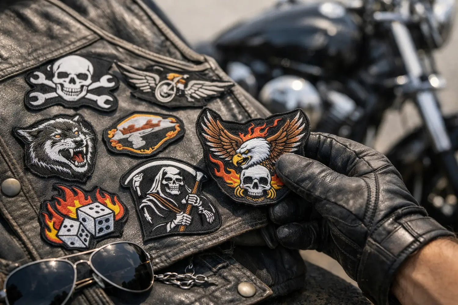 How to Pick Riding Patches That Mean Something