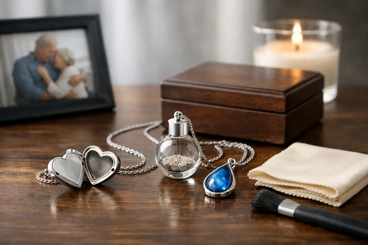 How to Preserve Memorial Jewelry for the Long Ride