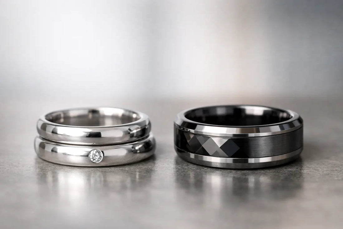 Silver Rings vs Tungsten Rings