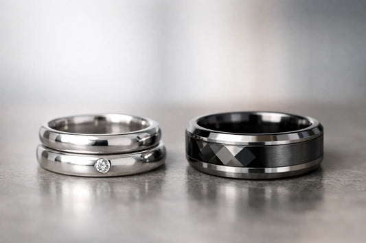 Silver Rings vs Tungsten Rings