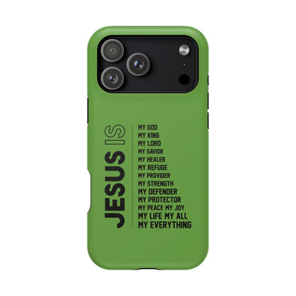 Jesus Is | Magnetic Tough Cases | iPhone