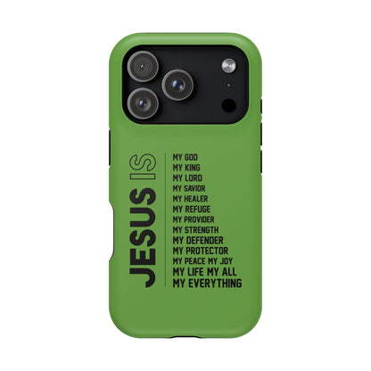 Jesus Is | Magnetic Tough Cases | iPhone