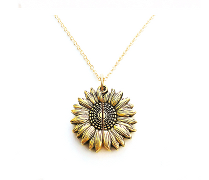 You Are My Sunshine - Sunflower Necklace