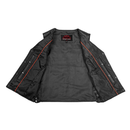 Women's Gray Single Back Panel Concealed Carry Vest