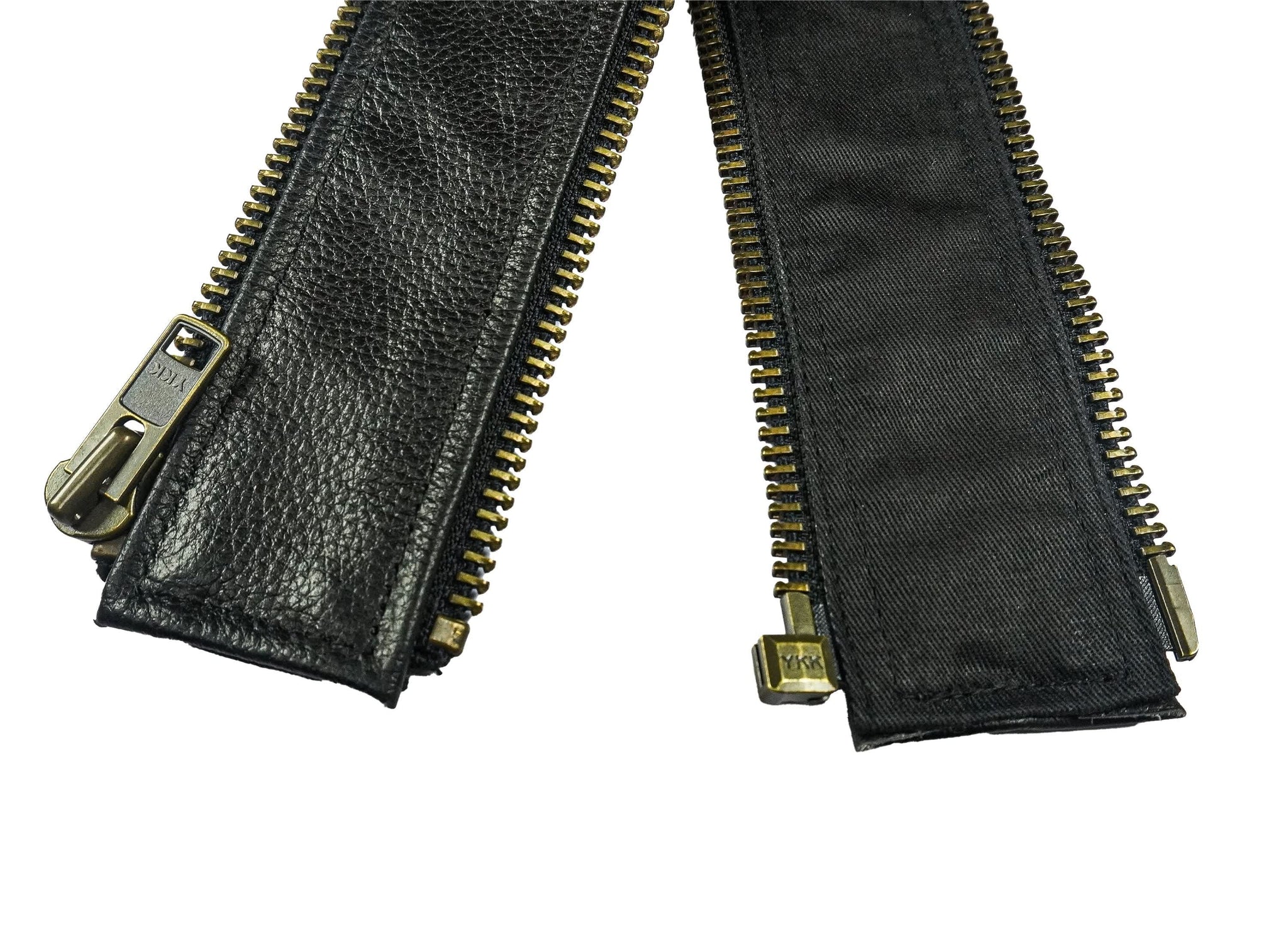 VXP54 Men's Black Universal Vest Expander Panel with Antique Zip