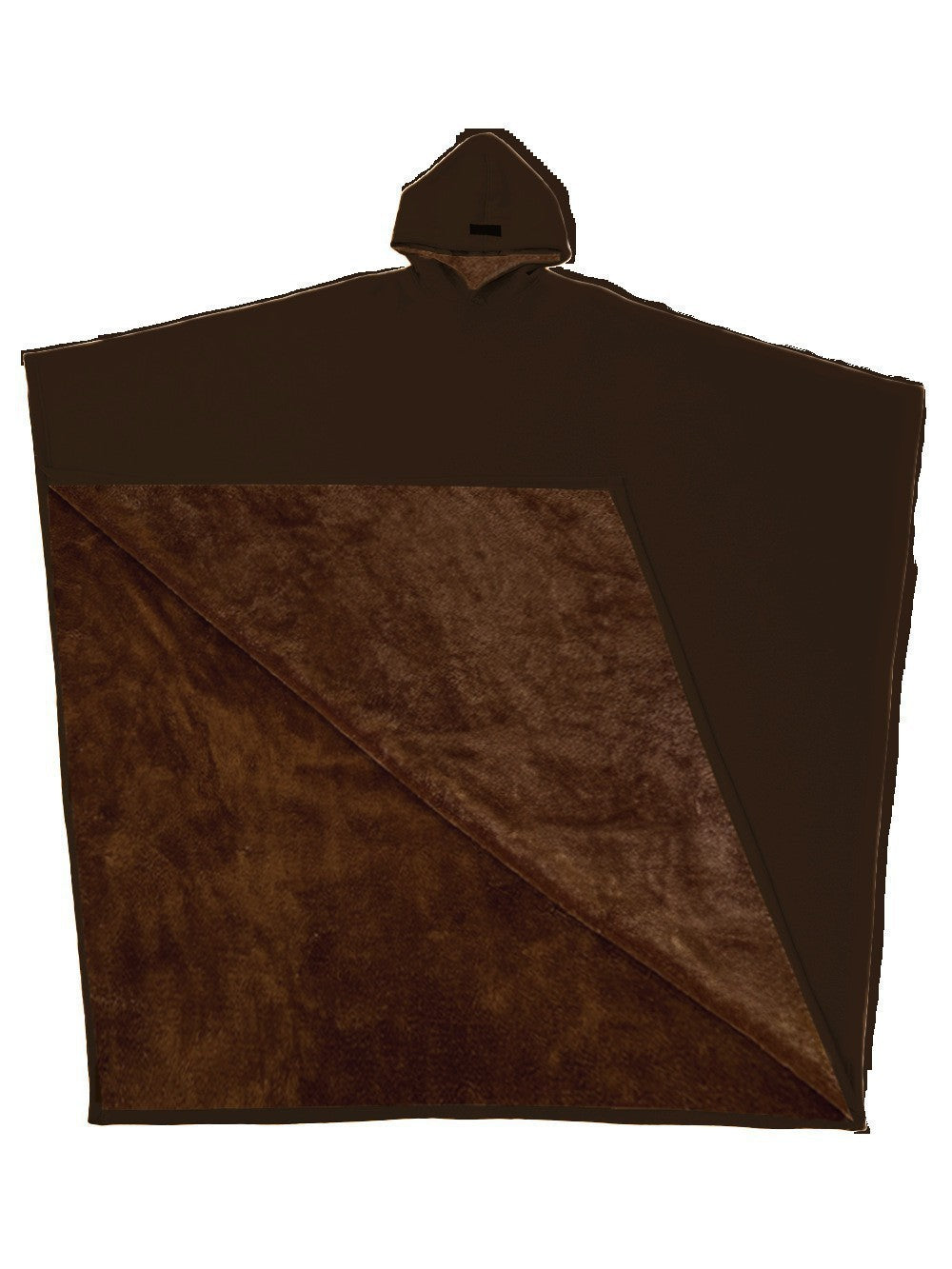 The same style as the punk loose hooded button woolen loose cape top for autumn and winter
