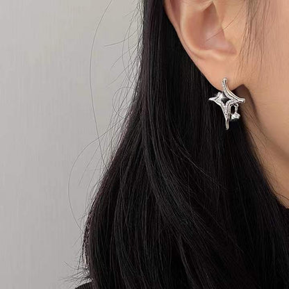 Asterism Rhinestone Earrings -   Asterism Rhinestone Earrings    qykyai-sq.myshopify.com