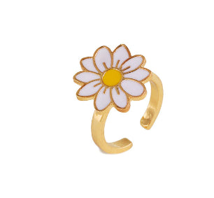 Fidget Spinner Rotatable Ring For Women - 