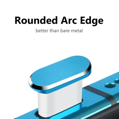 2Pcs 16PM Metal Dust Plug For iPhone - 