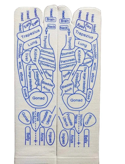 Reflexology Socks With Massage Trigger Tool - 