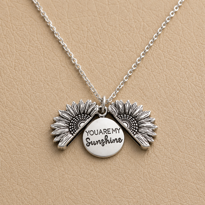 You Are My Sunshine - Sunflower Necklace
