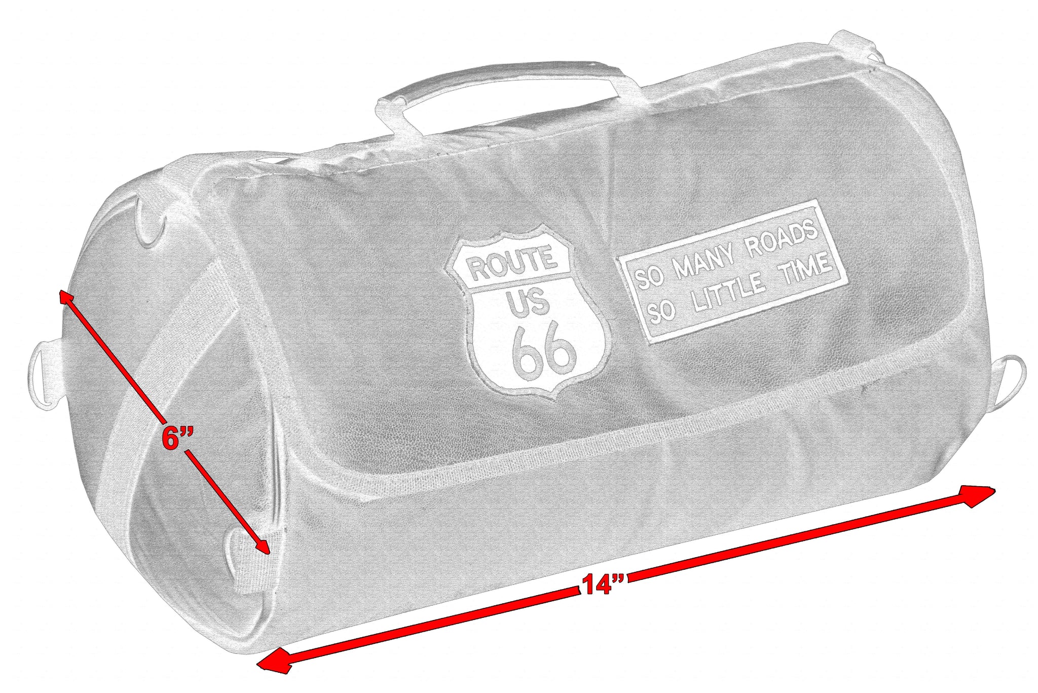 Three Piece Sissy Bar Back Pack