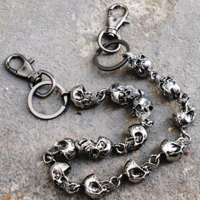 Men's Punk Cool Eagle Bell Pendant Bicycle Motorcycle Riding Rock Party Necklace Locomotive Exhibition Jewelry Accessories