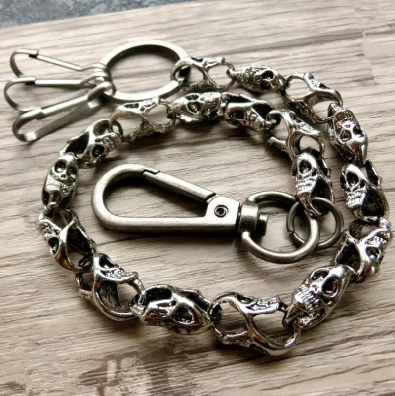 Men's Punk Cool Eagle Bell Pendant Bicycle Motorcycle Riding Rock Party Necklace Locomotive Exhibition Jewelry Accessories
