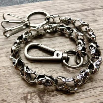 Men's Punk Cool Eagle Bell Pendant Bicycle Motorcycle Riding Rock Party Necklace Locomotive Exhibition Jewelry Accessories