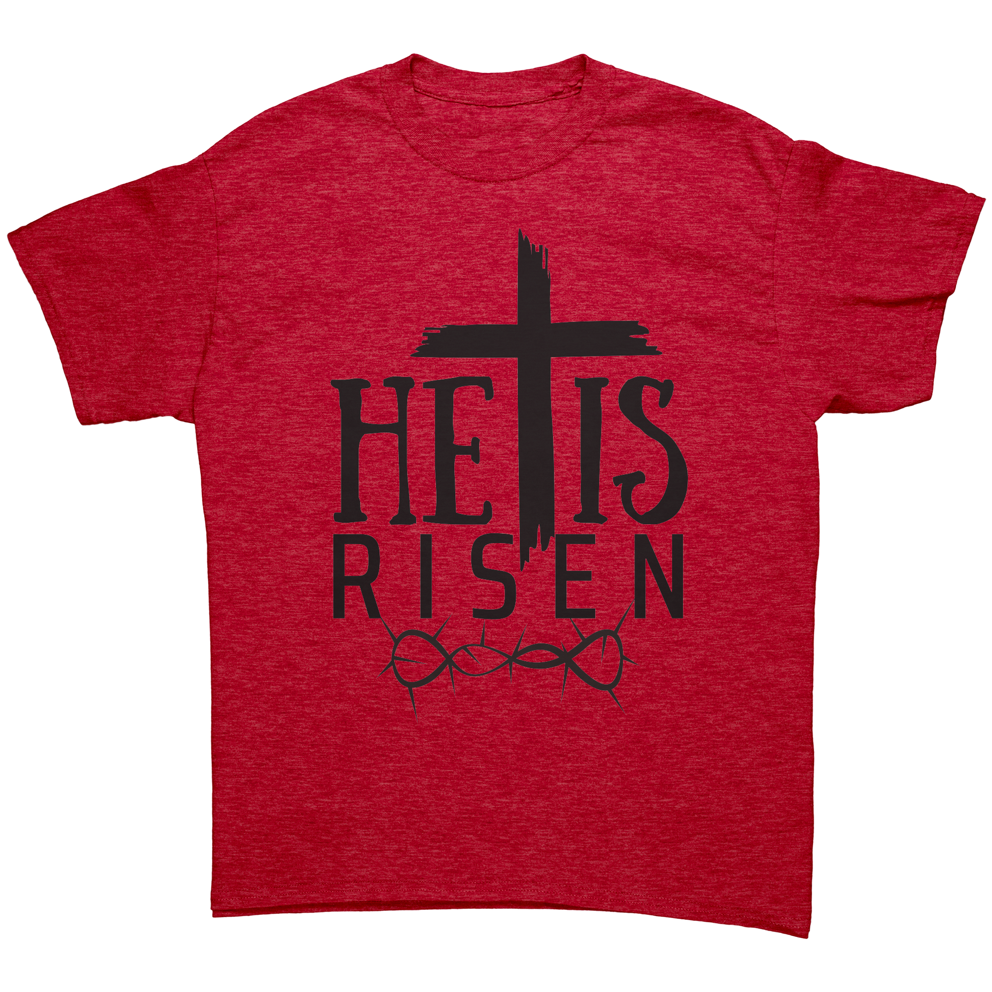 He_is_Risen_-_Premium_Unisex_t-Shirt_Heather_Red_Mockup.png_13803728