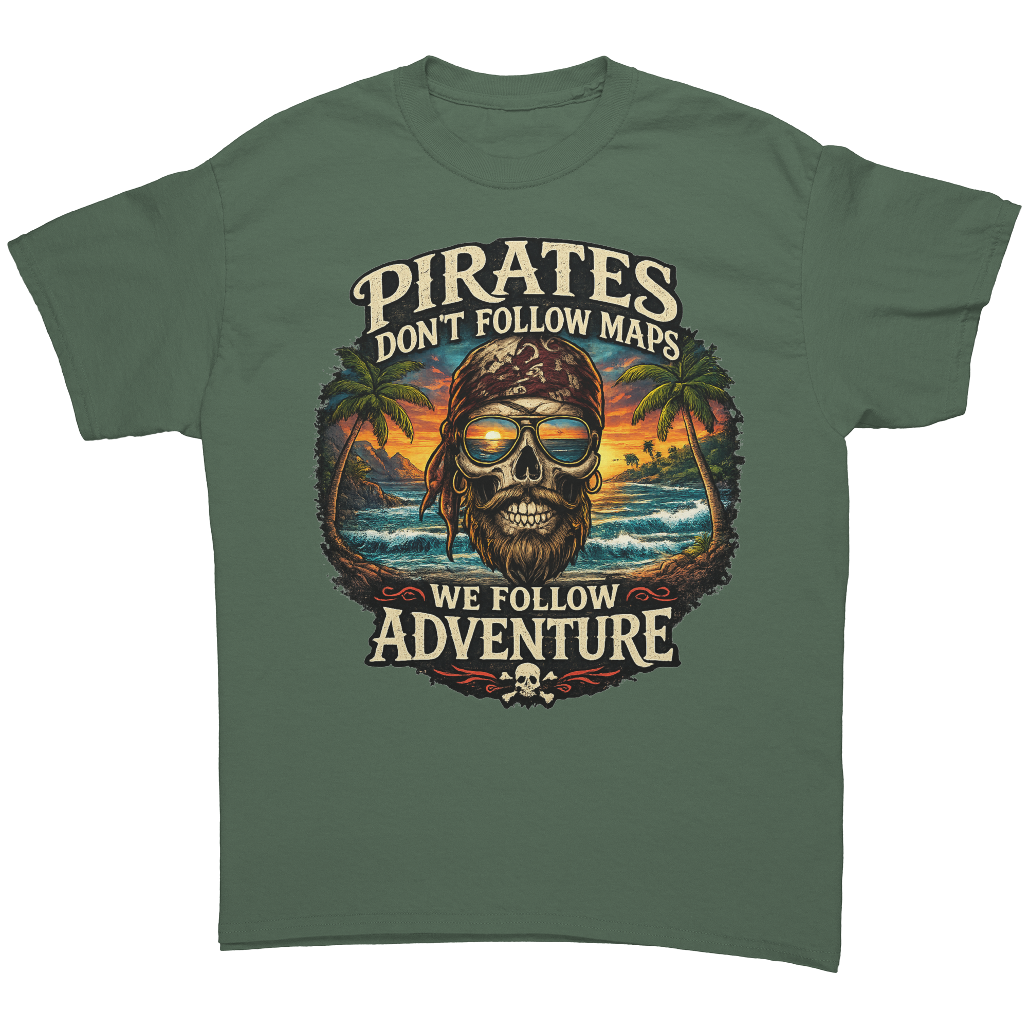 Pirates_Dont_Follow_Maps__Gildan_500_Military_Green_Front_Mockup.png_15801748