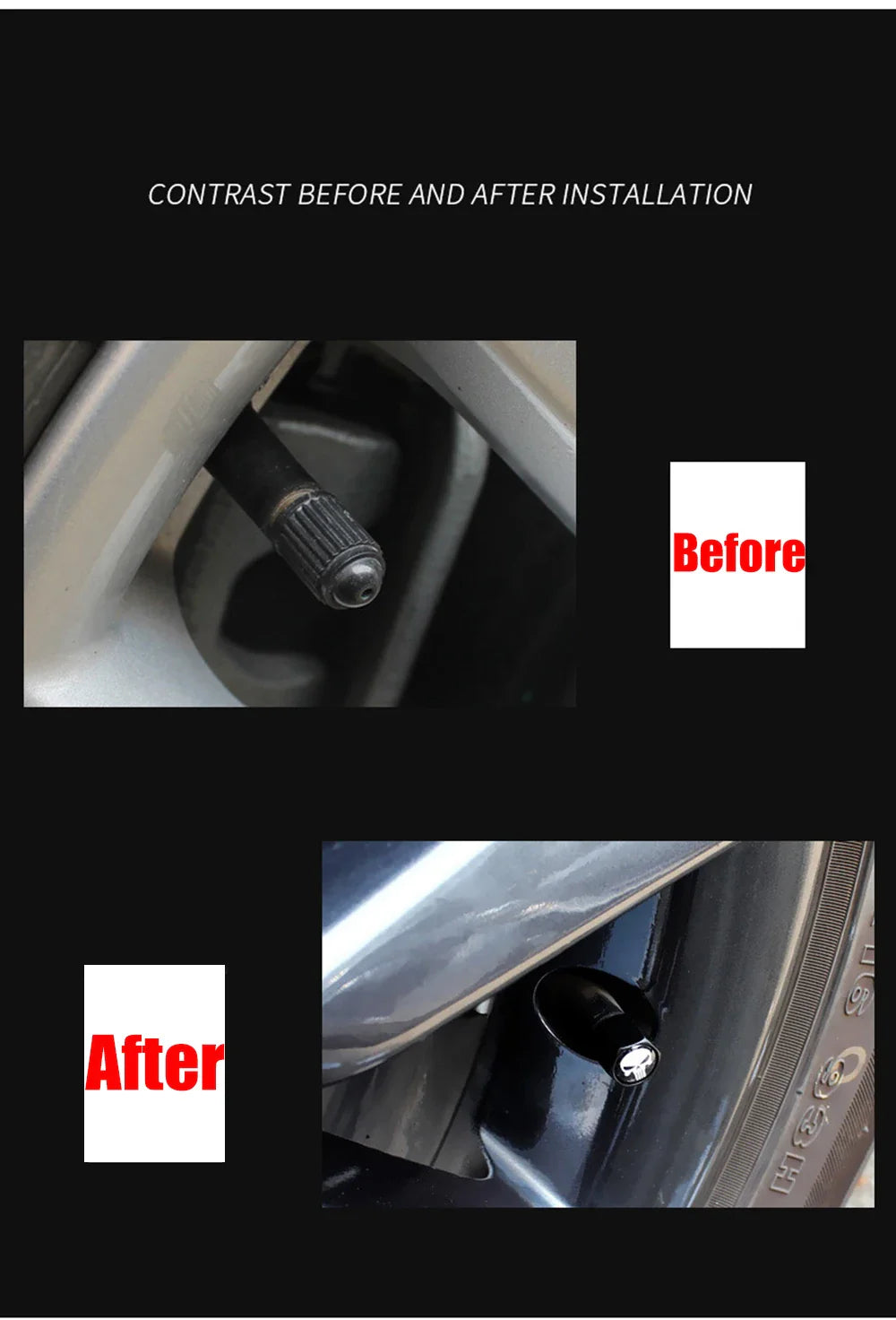 Anti-Theft Skull Valve Stem Caps    qykyai-sq.myshopify.com