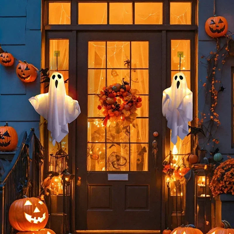 Halloween Hanging Ghost Decor, Light Up Flying Ghosts for Indoor Outdoor Garden Party, Scary Spooky Ornament Halloween Gifts    qykyai-sq.myshopify.com