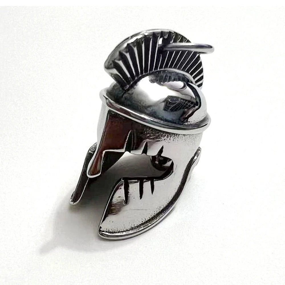 Fashion Eagle Wing Motorcycle Rider Bell Pendant Stainless Steel Route 66 Norse Viking Cross Rose Skull Bell Christmas Gift