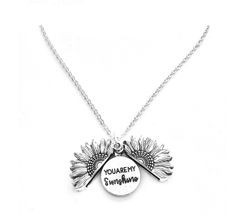 You Are My Sunshine - Sunflower Necklace