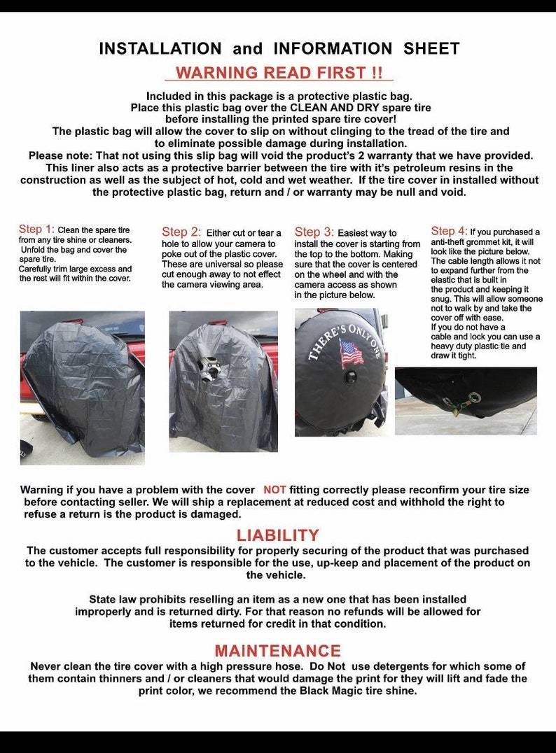 Rustic American Flag & Silhouette Of Sasquatch Spare Tire Cover