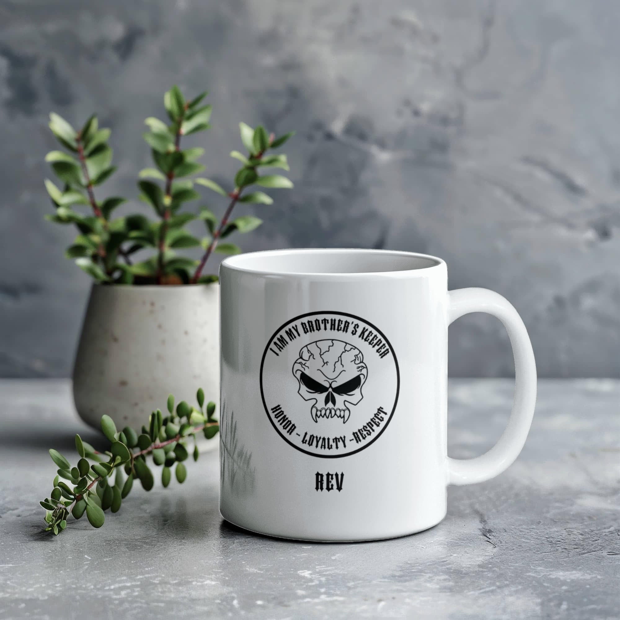 White Ceramic Mug