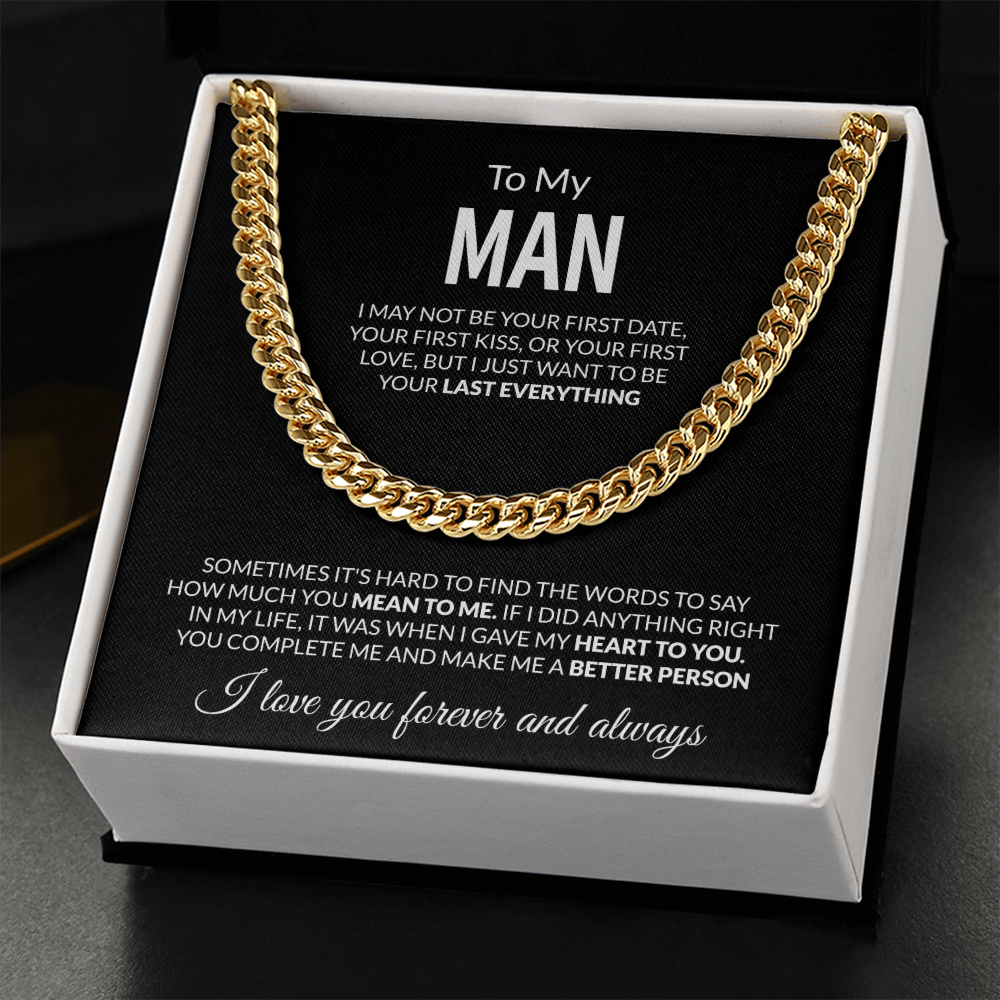 To My Biker – Ride or Die Cuban Chain