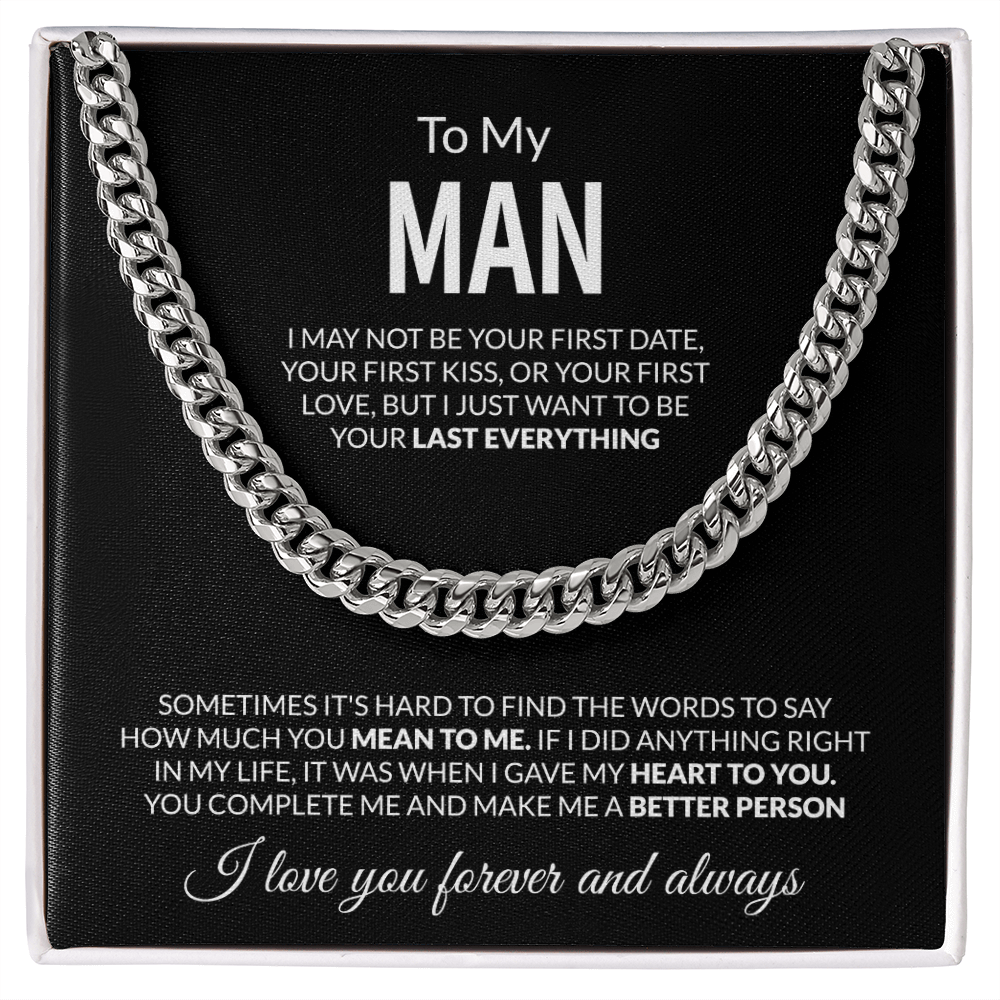 To My Biker – Ride or Die Cuban Chain