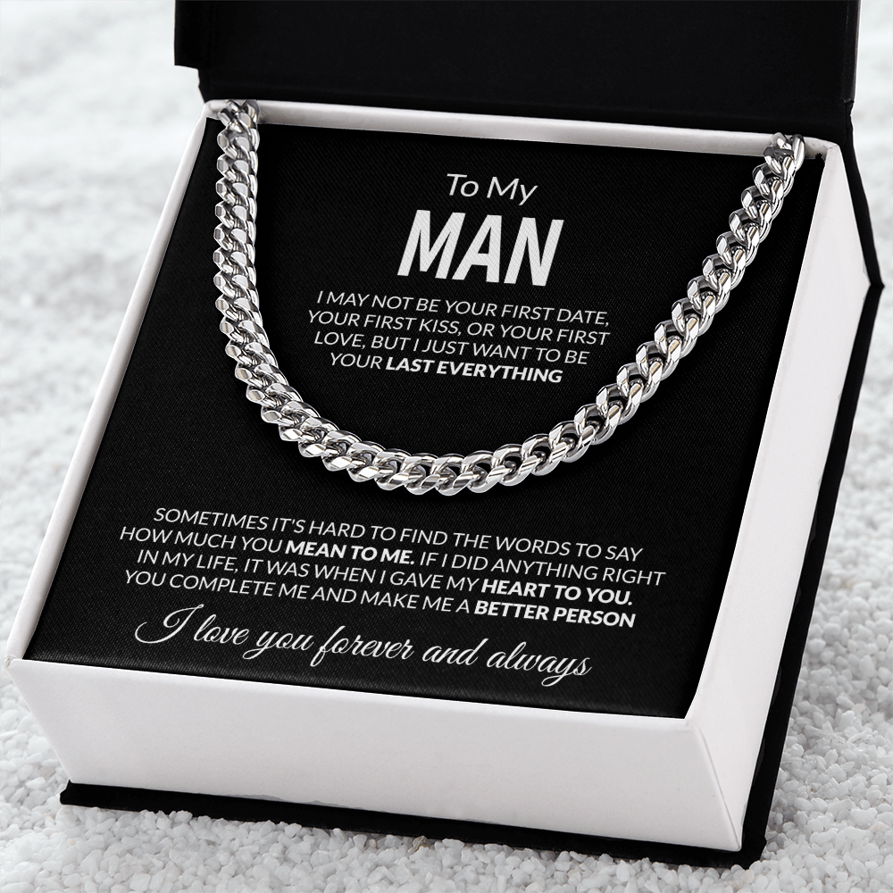 To My Biker – Ride or Die Cuban Chain