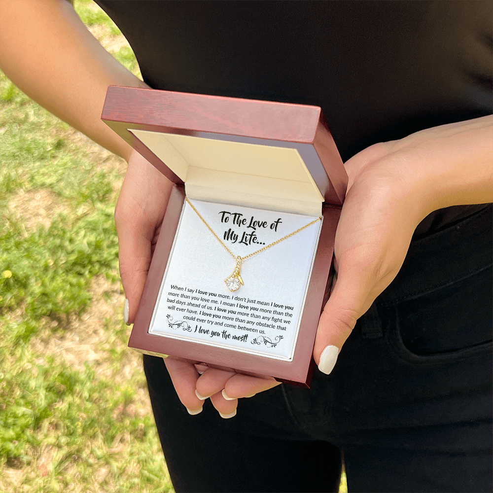 To the love of my life | Alluring Beauty Necklace
