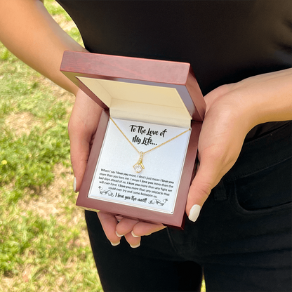 To the love of my life | Alluring Beauty Necklace