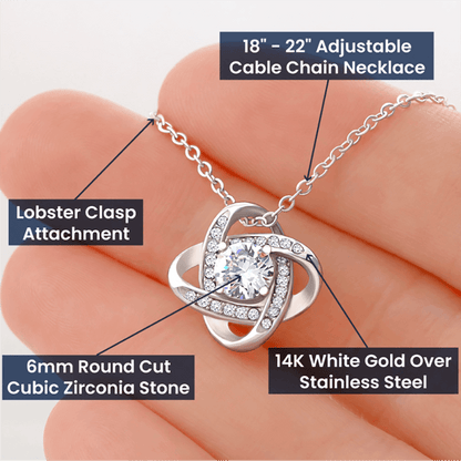 To the love of my Life! | Love Knot Necklace
