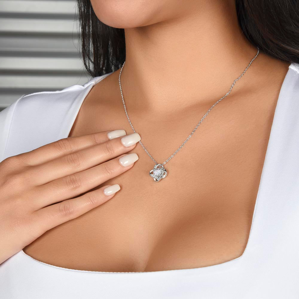 To My Ride or Die | Love Knot Necklace