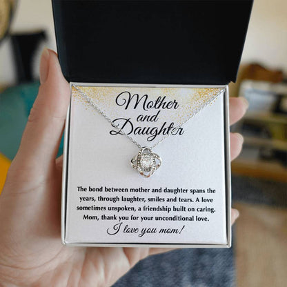 Mother & Daughter | Love Knot Necklace